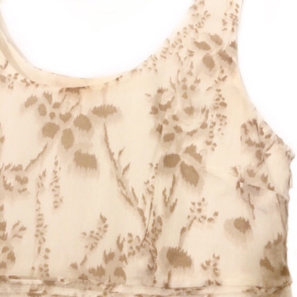 Lela Rose LOFT Cotton Floral Dress Spring Modest - Picture 3 of 7